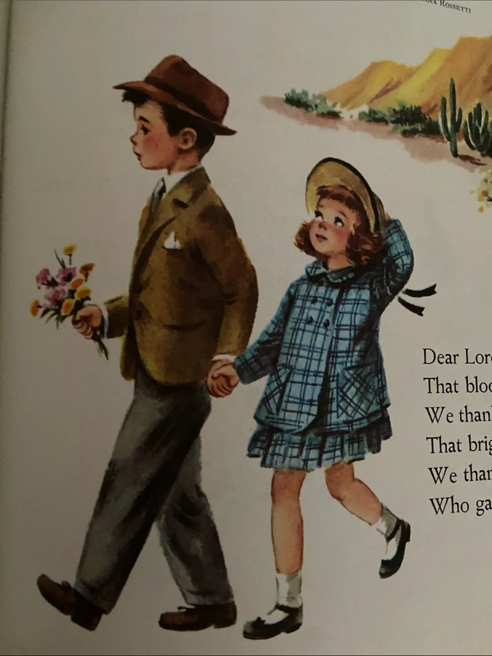 Vintage 1950s 50s 1st edition Cowboy Western horse horses Prayer Children Book